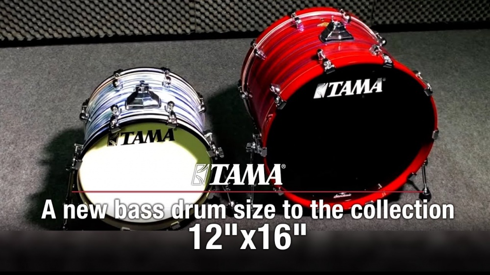 Новый размер бас-барабанов TAMA