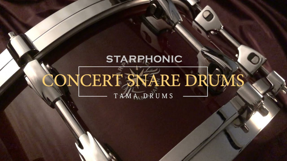 Серия концертных малых барабанов TAMA STARPHONIC Concert