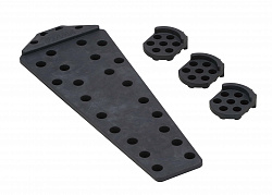 TAMA TIBS4 ISO-BASE SOUND REDUCTION PEDAL & LEG PADS PACKAGE INCLUDING TIBP1 X 1 & TIBL1 X 3